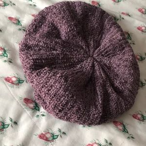Lavender knit hat!!!